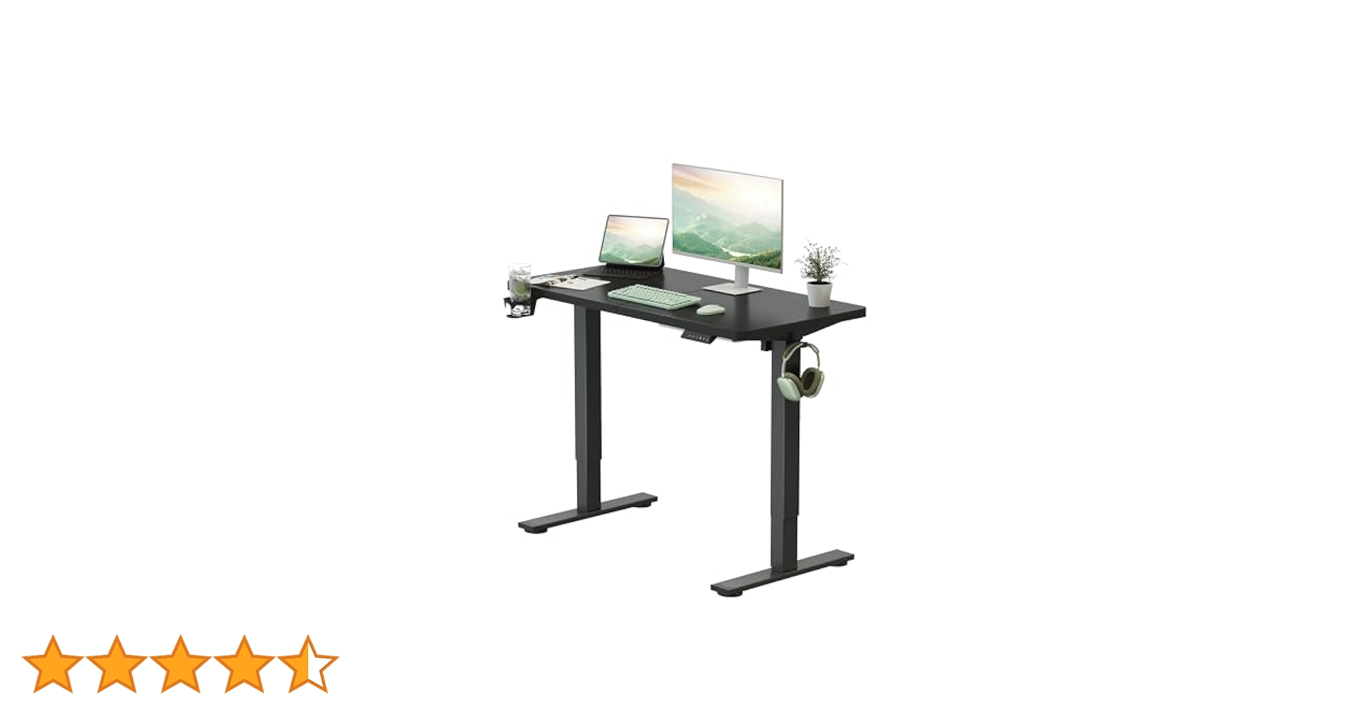 Amazon.co.jp: FLEXISPOT 昇降デスク パソコンデス 幅120cm